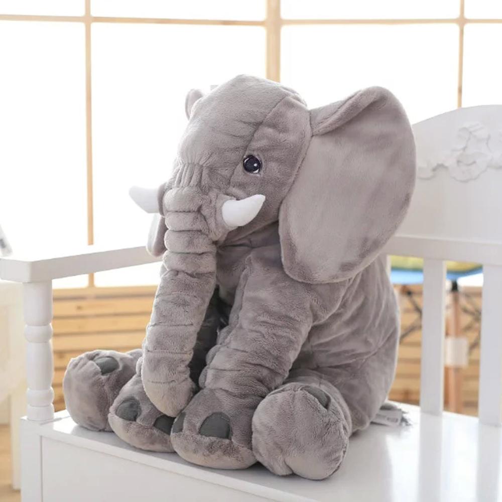 Soft baby hot sale elephant pillow