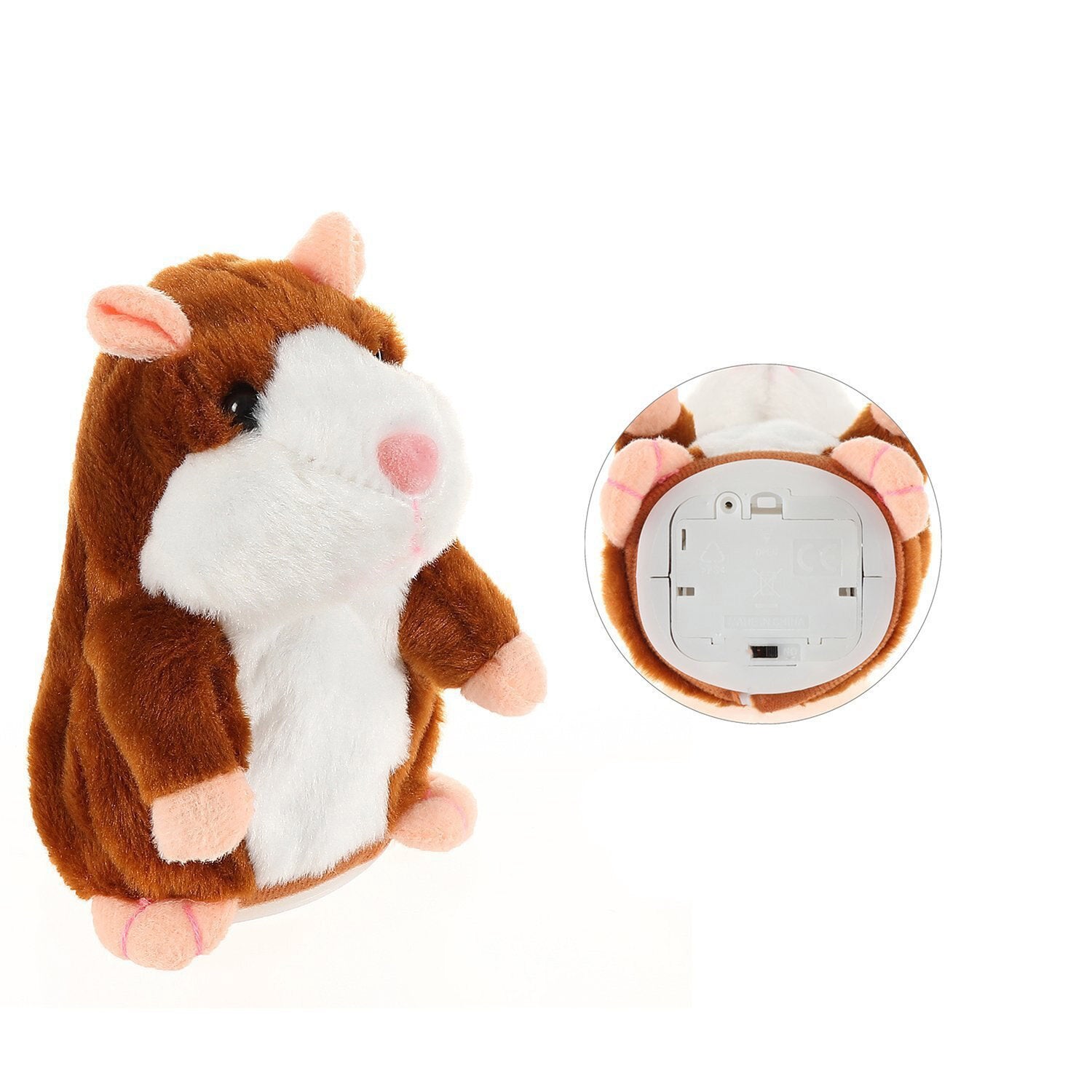 Mimicry Talking Hamster Cat Toy Talking Hamster Plush Toy