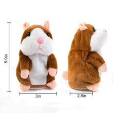 Load image into Gallery viewer, Talking Hamster Plush Toy